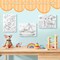 24 Pcs Pre Drawn Canvas for Painting for Kids Adults (White) 7.8 x 5.83 x 0.04 inches